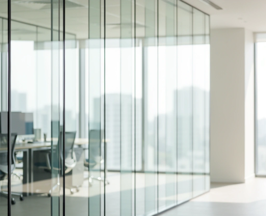 Modern intelligence hub interior